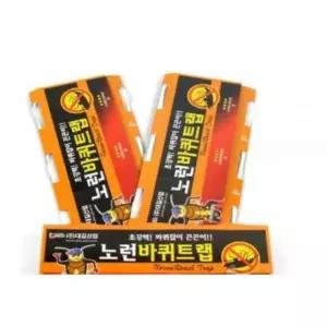 간편설치 노란 바퀴트랩 3매 바퀴약 끈끈이트랩