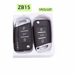 1개/세트 KEYDIY ZB 시리즈 ZB15 범용 KD MQB 스타일 리모트 키 - 3 버튼 KD900 MINIKD URG200 KD-X2  키용