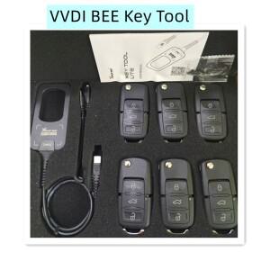 Xhorse VVDI BEE 키 툴 10개 슈퍼 xt27 칩 Lite 주파수 감지 트랜스폰더  XKB501EN 6개 증정