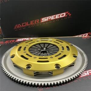 ADLERSPEED 레이싱 클러치 트윈 디스크 키트 (닛산 200SX G20 NX 센트라 SE SE-R 2.0L SR20DE 용)