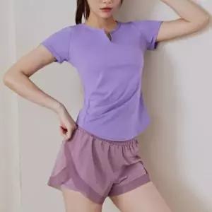 V컷 TQ012495 운동복 추천 반팔티 스포츠 꾸안꾸 반팔 기능성