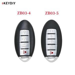 1PCS KEYDIY  KD  키 ZB 시리즈 ZB03-4 KD-X2 차량용 리모컨 교체용 2000년식 닛산 모델 호환