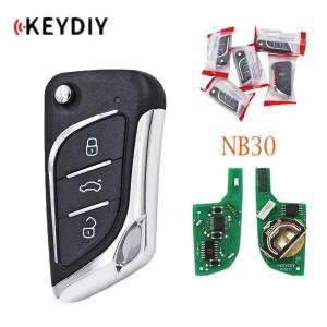 1/5pcs KEYDIY 원격 자동차 키 3 버튼 NB30 KD900 + URG200 KD-X2 용 다기능 범용 제어