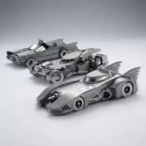퍼즐 3D 금속 DIY 조립 키트 슈퍼히어로 배트모빌 차량 항공기 모델디스플레이 베이스 포함 성인 및 청용14