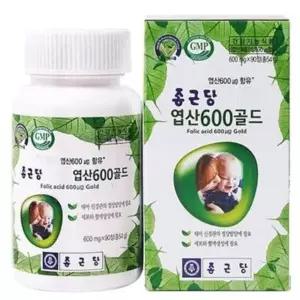 [하프클럽/오티마트]종근당건강 엽산 600 골드