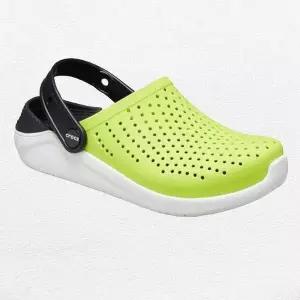 [크록스]키즈 라이트라이드 클로그 샌들 플립 슬리퍼 205964-3T3-MO