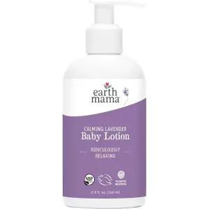 어스마마 카밍 라벤더 베이비 로션 칼렌듈라 크림 알로에 주스 루이보스 & 시어 버터 라벤더 로션 240ml