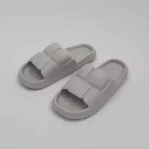 남성용 쿠션 슬리퍼 그레이 편한슬리퍼 남자여름슬리퍼 실외슬리퍼