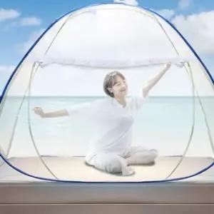 모기장 방충망 아기 사각 침대 야외