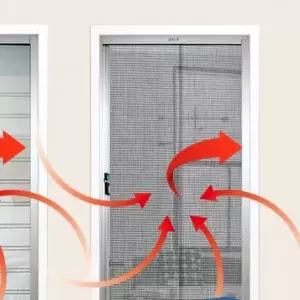 현관문 먼지망 방충문 미세블랙 샷시