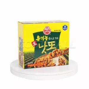 오뚜기 유기농 낫또 50g x 3 4 12개 호주 대두 나또 낫토 코스트코 921769 , 1개입