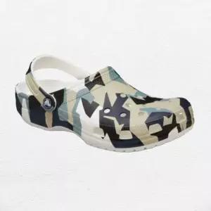 [크록스]공용 클래식 카모 클로그 샌들 슬리퍼 211009-94S-MO