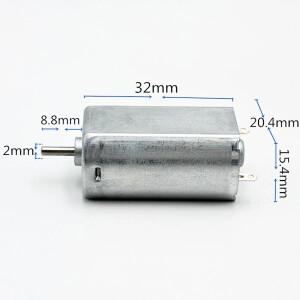 1개 FK180 전기 모터 DC 3V 5V 7.4V 12V 20000RPM 고속 카본 브러시 미니 모터 DIY 전기 면도기 장난감 모