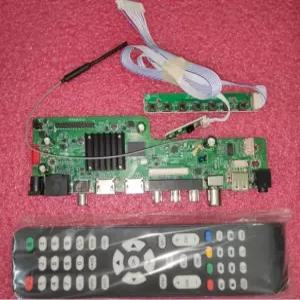 와이파이 LED TV 마더보드  안드로이드 9.0 4 코어 캐시 1G DDR + 8g EMMC M368V3.0 다국어 조정