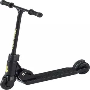 블랙 T 헤드 핑거 스쿠터 2륜 브레이크가 장착된 접이식 보드 액세서리 에듀케이션 장난감 미끄럼 방지