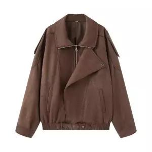 여자 야구 점퍼 가을 무스탕 코트 빈티지 집업 원픽3