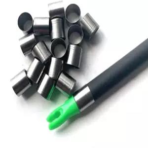 쿠오유키 30개 ID 6.2mm 화살 축 스테인리스 스틸 보호 목걸이 촬영 액세서리용 양궁 방폭 링