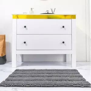 부드러운 극세사 발매트 욕실 주방용 러그 보송보송