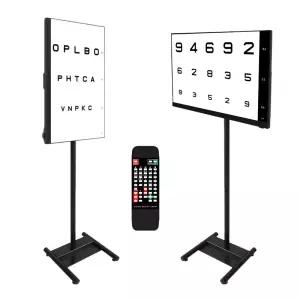 시력표 스탠드형 디지털 측정기 검사표 건강검진 안경원 병원