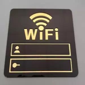bns 카페 실내 무료 와이파이 무선 인터넷 아크릴 스티커