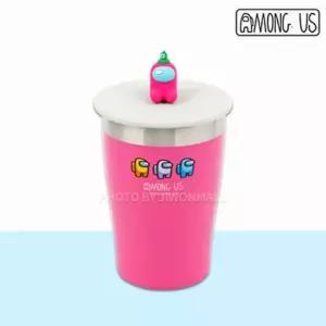 핑크 캐릭터 스텐레스 컵 음료용 아동컵 아동식기 유아동물병 도시락물병