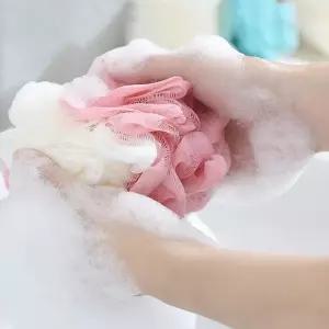 샤워볼 거품 부드러운 잇템 풍성한 투톤 스펀지 추천 목욕 바디