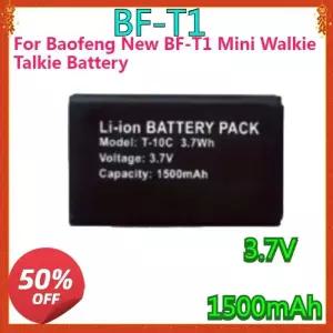 Baofeng 새로운 BF-T1 워키 토키 배터리 T-10C 용량 3.7V 1500mAh 리튬 용 고품질 교체 가능