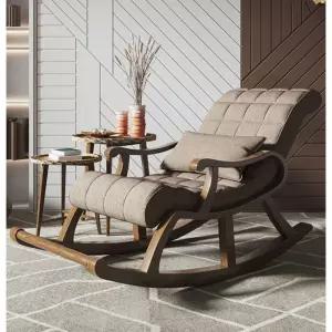 북유럽 흔들의자 1인용 흔들쇼파 풋스툴 의자 철제 침실