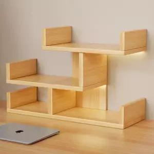 작은책꽂이 수납 좋은 심플 조립식 원목책장 사무실 공간활용 선반 디자인