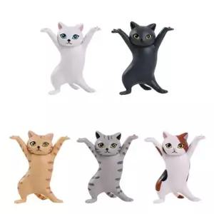 고양이 이어폰 거치대 소품 펜홀더 피규어 DD 10955