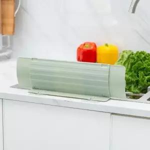 싱크대 물막이 가림막 길이조절 물받이 거치대