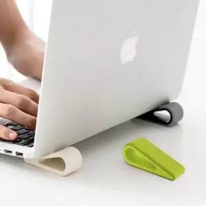 미끄럼방지 노트북받침대쿨러 노트북거치대 실리콘 노트북 받침대 1개입