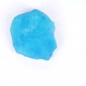REAL-GEMS 내추럴 블루 아쿠아마린 9.5 Ct 보석용 원시 러프 루즈 원석 크리스탈 목걸이 비딩 와이어 랩