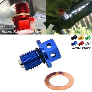 마그네틱 오일 드레인 플러그 볼트 나사, CR125 250 250R CRF250R XR 250 600R 650L CBR1000RR 스즈키 가와사키용, M12xP1