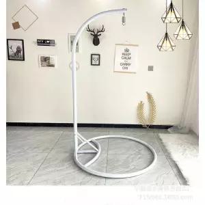 흔들 거치대 해먹 스탠드 그네 체어 곡선 샌드백 의자 발코니 기둥 폴 실내 휴식 야외