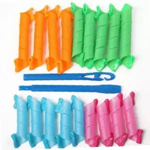 헤어 셀프 펌 롤 고데기 없이 웨이브 볼륨 스타일링 매직 컬 헤어롤 미용실 파마