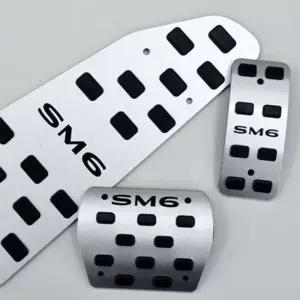 페달 튜닝 용품 SM6 논슬립 오토 차량 커버 자동차페달커버 스파크페달