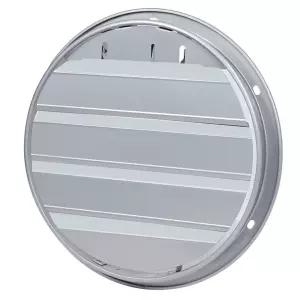 역류방지 셔터팬 환풍기 덮개 배기 그릴 벤트 방수 A. 10인치 메탈릭 페인트 마감