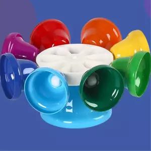 유치원 연주하는 귀여운 종모양 실로폰 음악놀이 키카 EQ