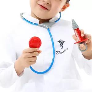 어린이집 의사옷 흰색가운 병원놀이세트 연극 사진관 키카