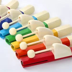 교회 유치원 한명씩 연주하는 차임 실로폰 어린이집평가 EQ