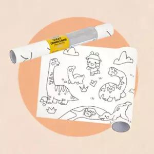 잘떼어지는 공룡그림 벽장식 색칠놀이 지역아동센타 교회