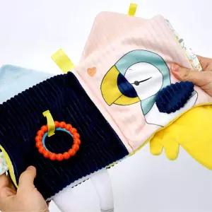 귀여운 동물인형 치발기 촉감놀이 헝겊책 어린이날 오감