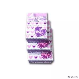 선물 데이 케이스 박스 가격 옷 리본 포인트 상자 한정 직 사각 포함 3개전부 3합 어버이날