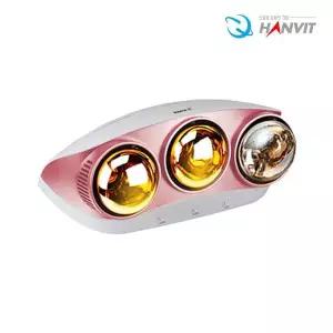 욕실온풍기 벽걸이 전열기구 3구 HV-4223 핫돌이 온열기