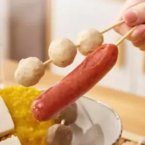 25cm 대나무 꼬치 1000p 세트 소시지 닭꼬치 어묵꽂이 핫바꽂이