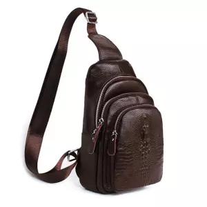 소가죽 슬링백 남자크로스백 미니크로스백 대학생슬링백