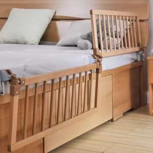 접이식 침대안전가드 도톰한 사이드 낙상방지 범퍼 2M 가장자리 휴대용 원목