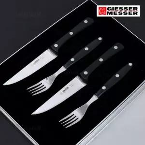 기셀 스테이크 커트러리 4P세트 9750 p (POM-블랙)