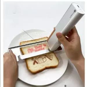 휴대용 프린터 카페 갈색 기계 라떼아트 카트리지 식빵 잉크젯 커피 보조자